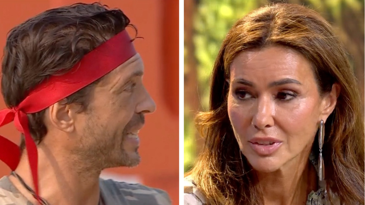 Ángel Cristo y Arantxa del Sol en 'Supervivientes'