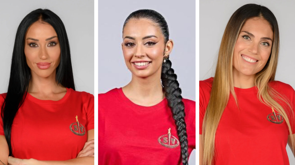 Aurah, Marieta y Blanca son las nominadas de 'Supervivientes'.