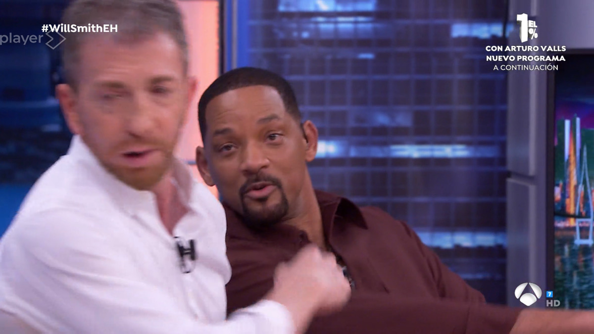 Will Smith da una 'bofetada' a Pablo Motos en 'El Hormiguero'