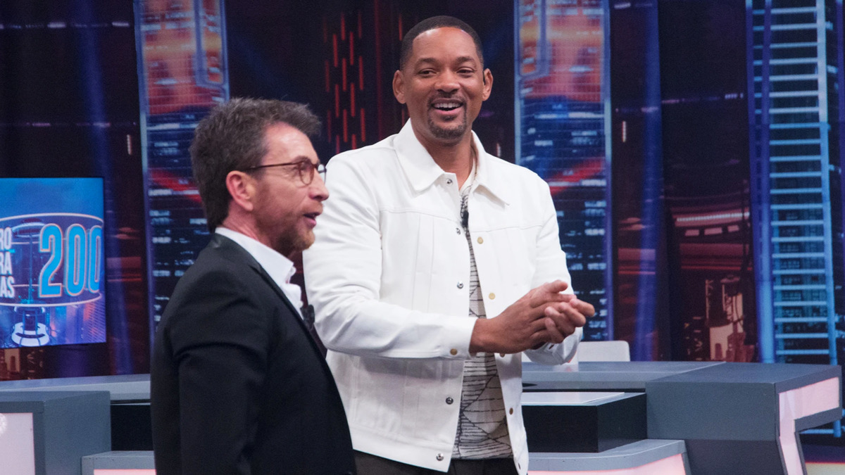 Pablo Motos y Will Smith en 'El Hormiguero'