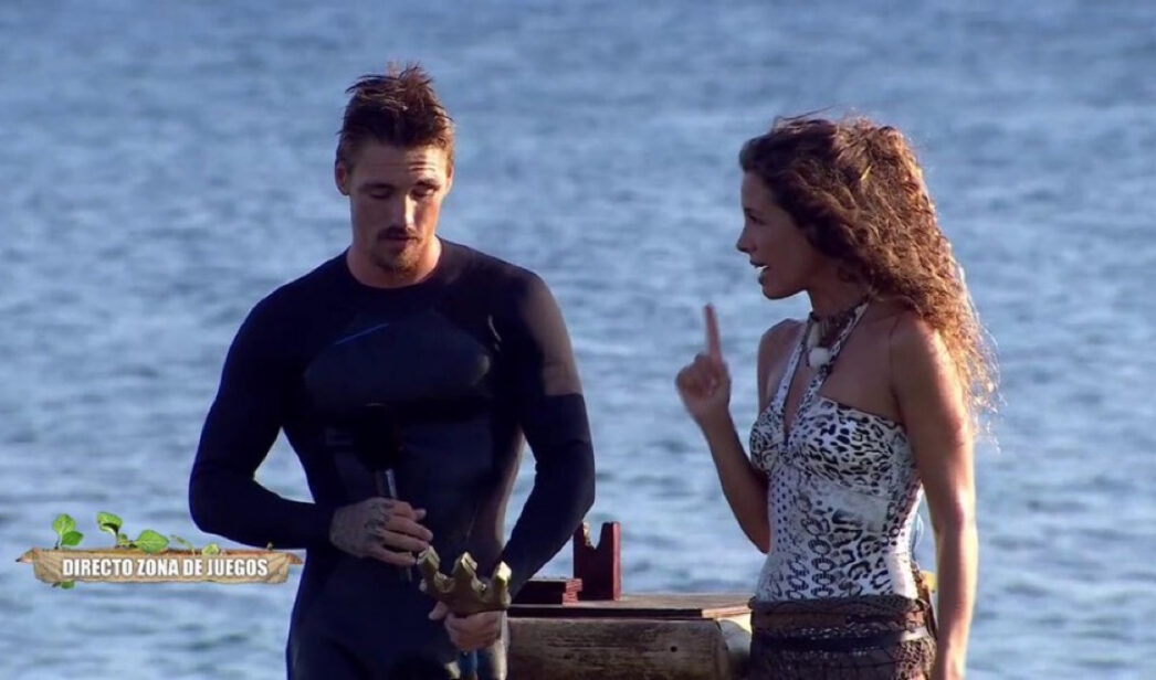 Gorka y Laura Madrueño en 'Supervivientes'