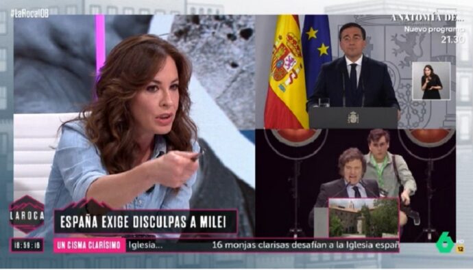 Mamen Mendizábal señala las intenciones exactas de Vox con Milei y advierte de las consecuencias