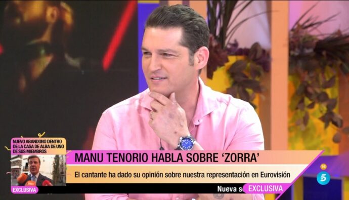 Manu Tenorio en 'Fiesta'.