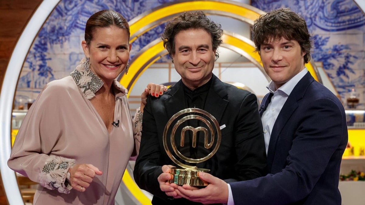 Samantha Vallejo-Nágera, Pepe Rodríguez y Jordi Cruz en 'MasterChef Celebrity'.