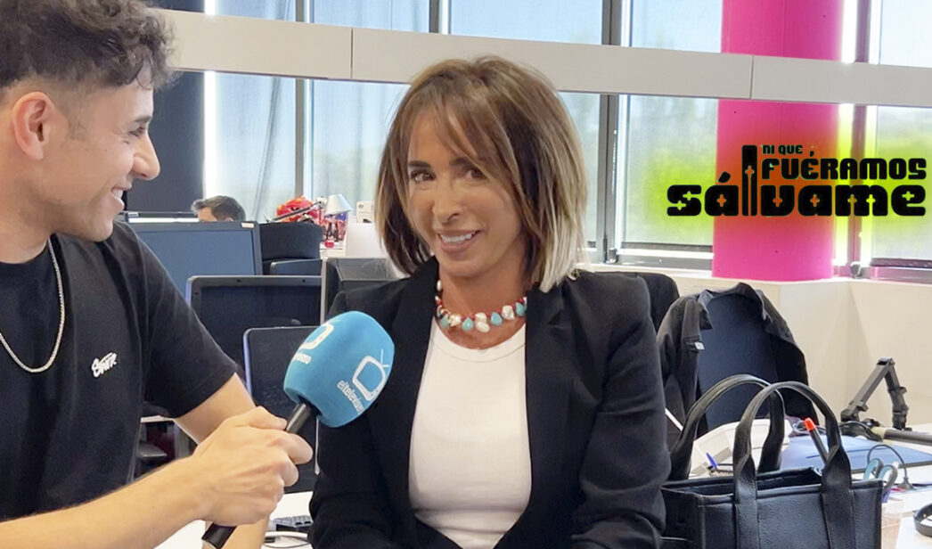 María Patiño, presentadora de 'Ni que fuéramos Sálvame'