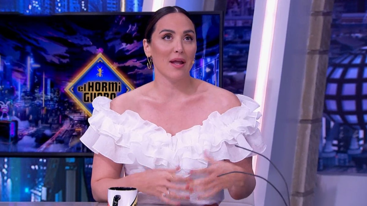 Tamara Falcó en 'El Hormiguero'.