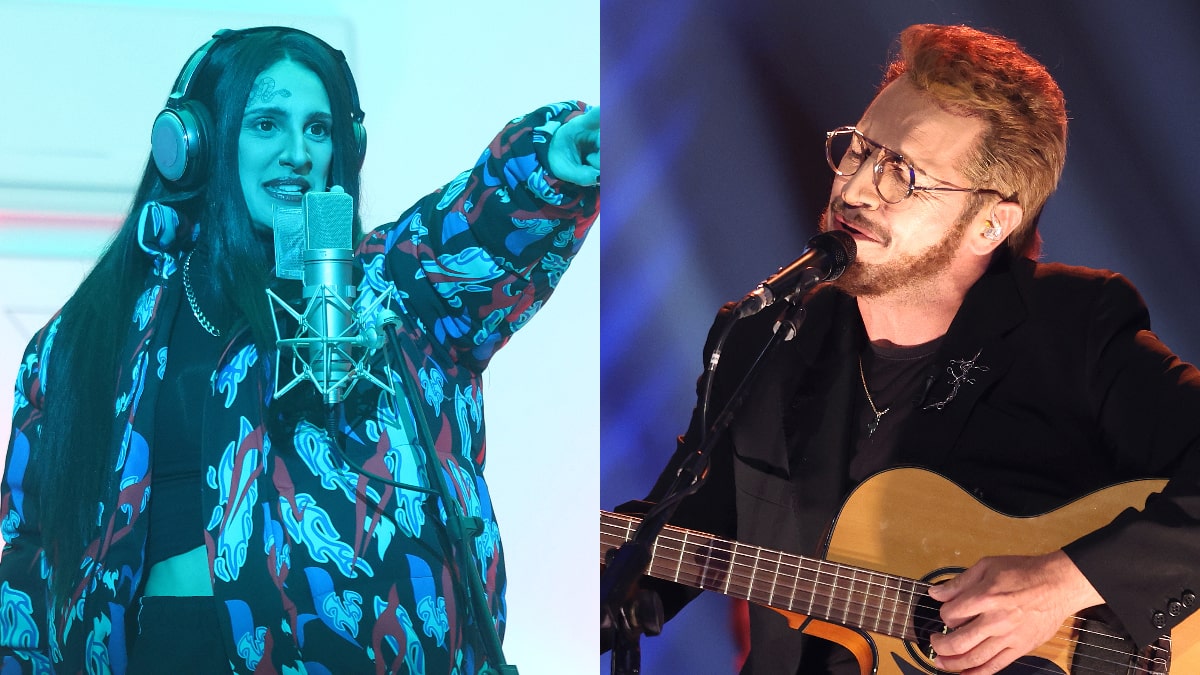 Conchita y David Bustamante en 'Tu cara me suena'.
