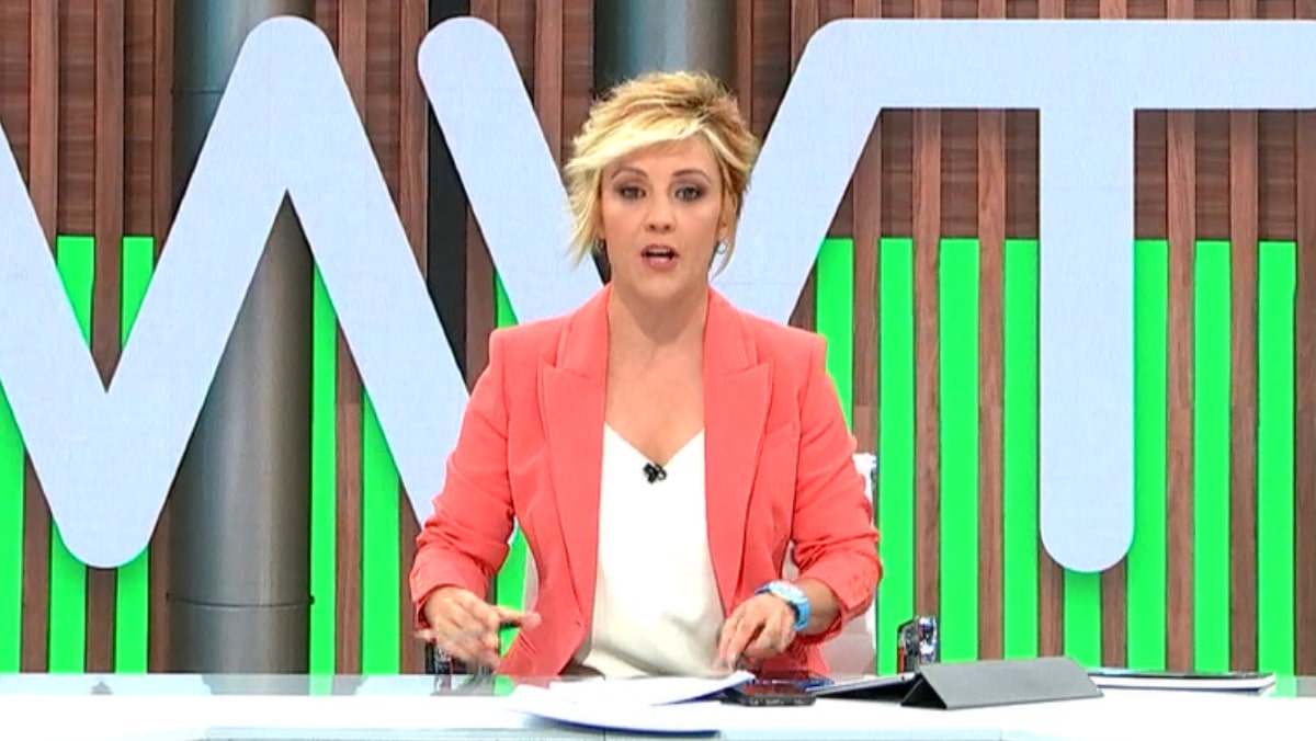 Cristina Pardo en 'Más vale tarde'.