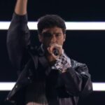 Eric Saade en Eurovisión 2024.