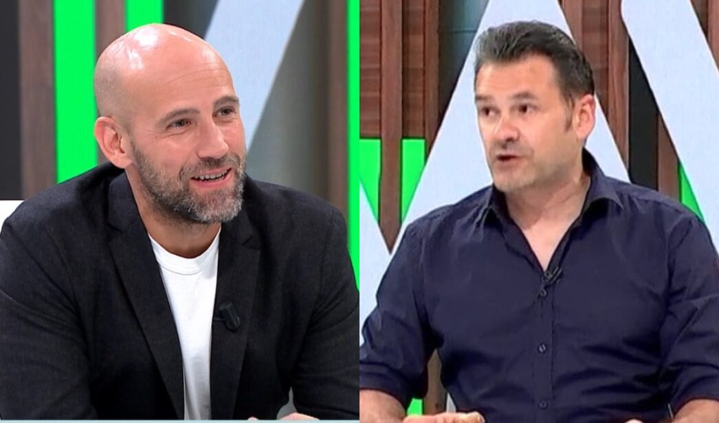 Gonzalo Miró e Iñaki López en 'Más vale tarde'.