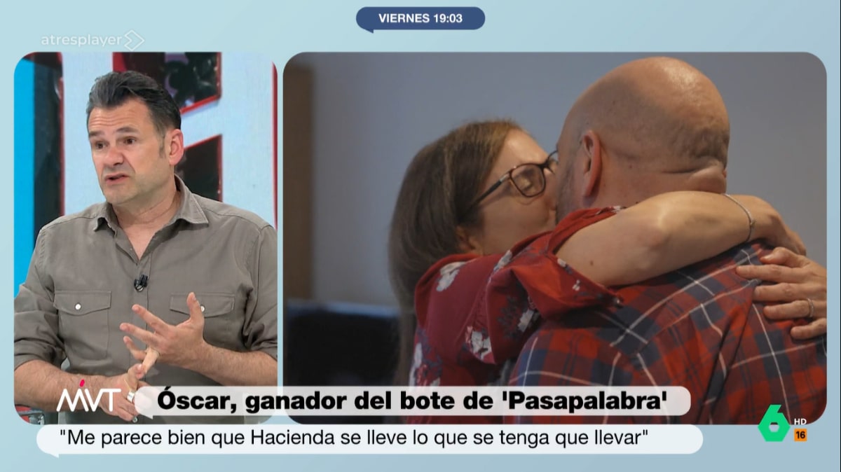 Iñaki López deja esta inapelable reflexión sobre el ganador de 'Pasapalabra' y su pago a Hacienda