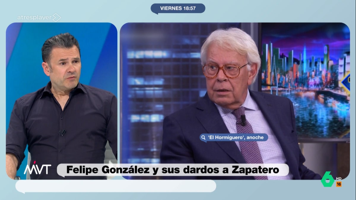 Iñaki López y Felipe González