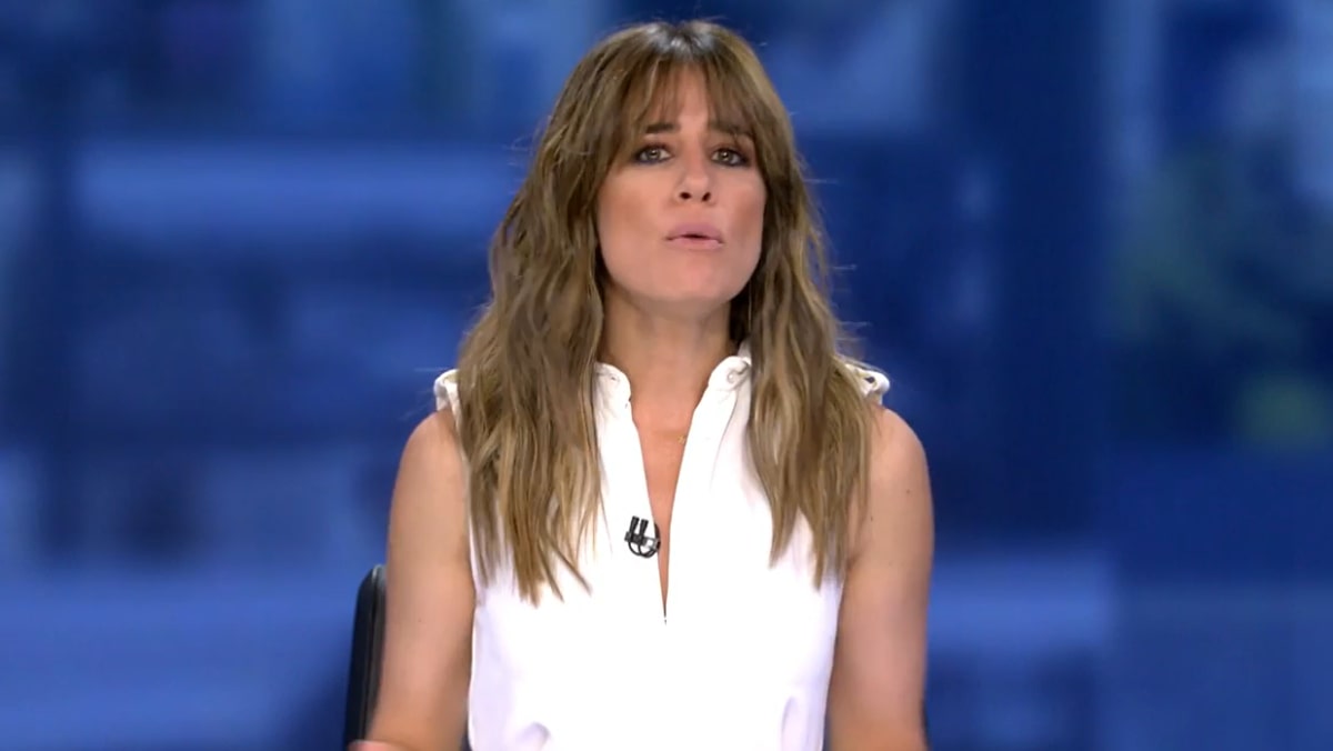 Isabel Jiménez en 'Informativos Telecinco'