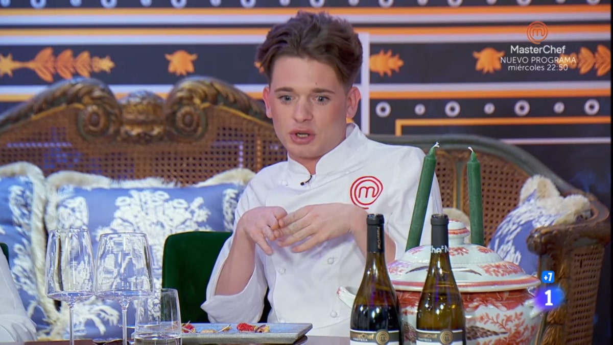 Luca Dazi en 'MasterChef 12'.