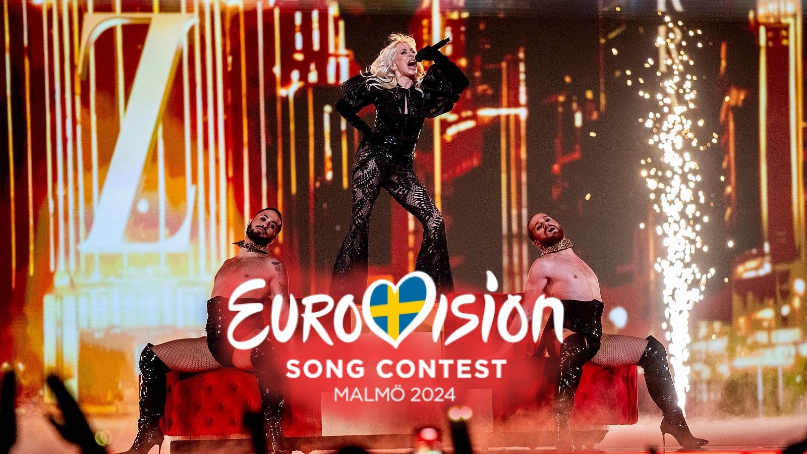 Nebulossa en el jury final de Eurovisión 2024.