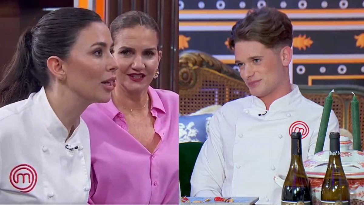 Ofelia y Luca en 'MasterChef'.