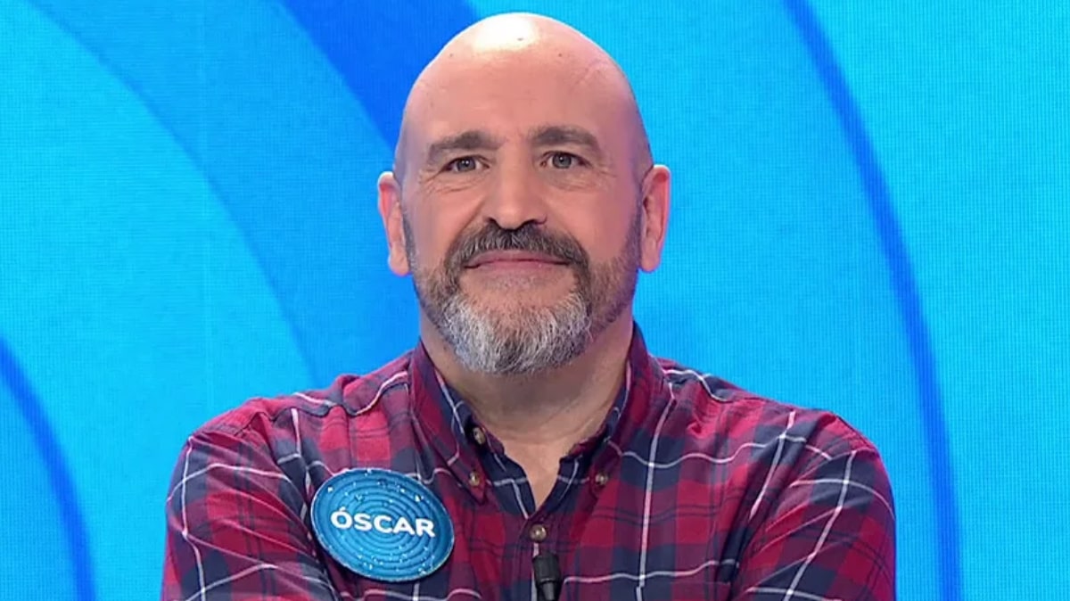 Óscar Díaz, ganador del bote de 'Pasapalabra'.