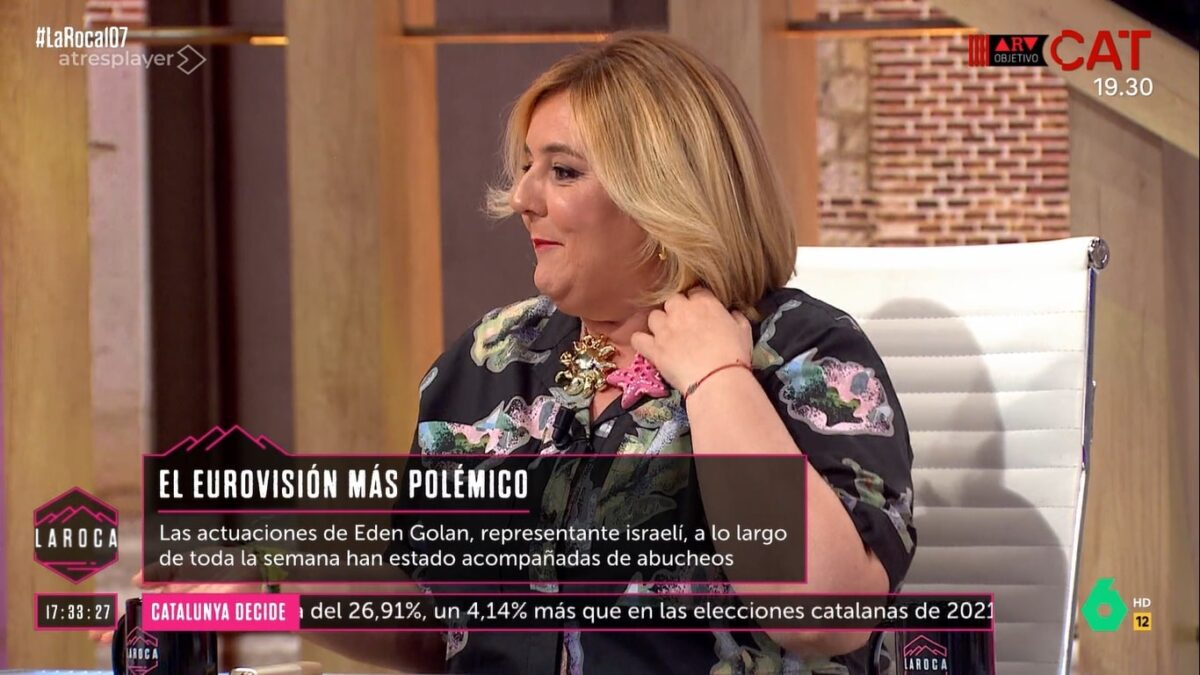 Pilar Vidal en 'La Roca'.