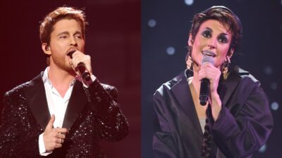 Raoul Vázquez y Conchita en la gala 6 de 'Tu cara me suena 11'.