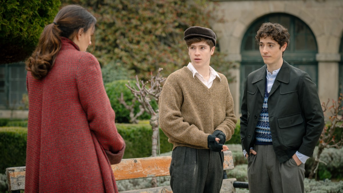 Fina, Mateo y Rafa en 'Sueños de libertad'.