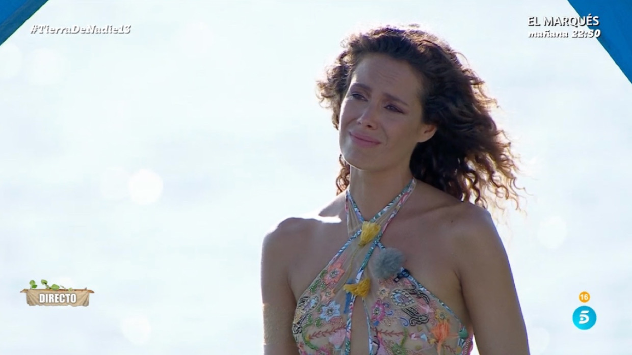 Laura Madrueño visiblemente emocionada en 'Supervivientes 2024'