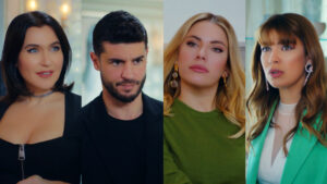 Ender, Çagatay, Yildiz y Kumru en 'Pecado original'