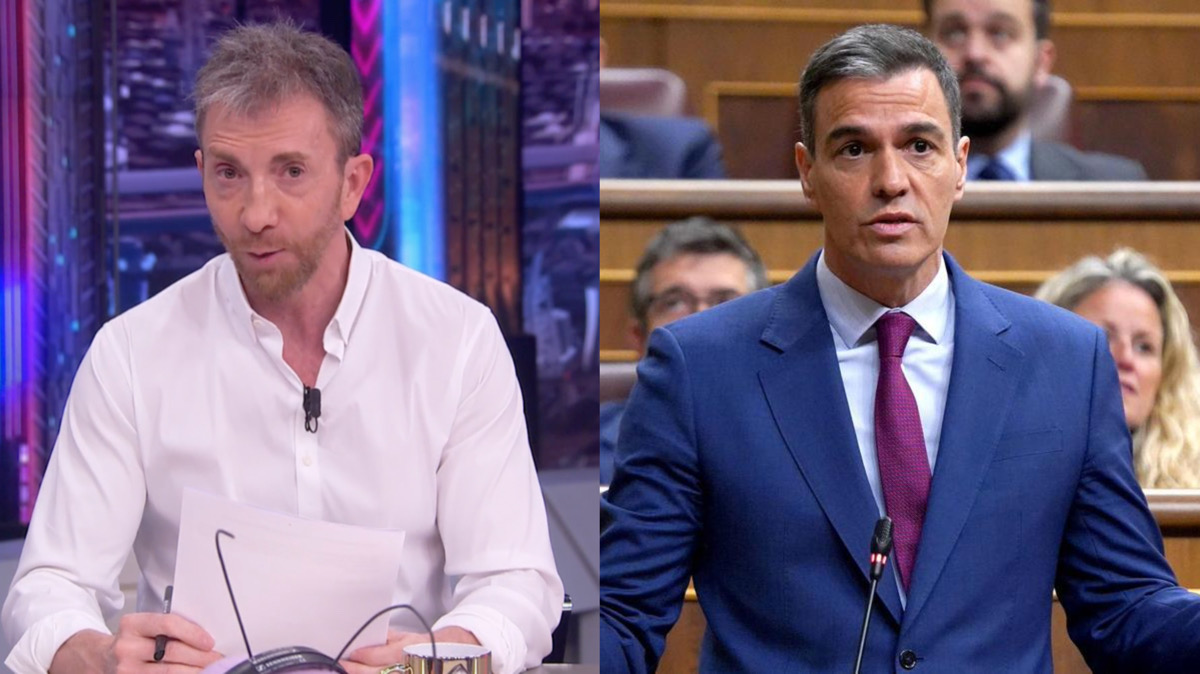 Pablo Motos y Pedro Sánchez