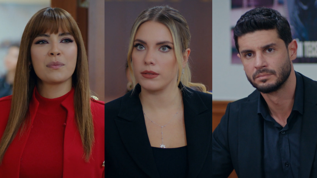 Kumru, Yildiz y Çagatay en 'Pecado original'