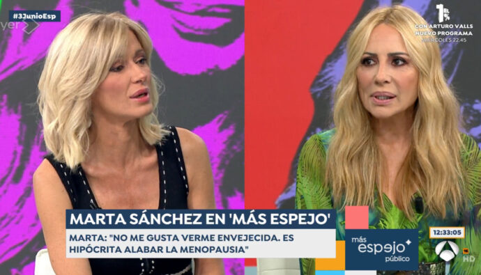 Susanna Griso y Marta Sánchez