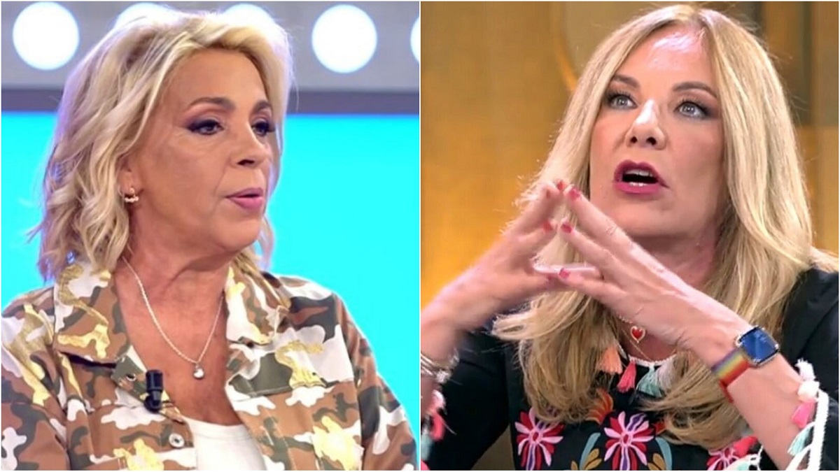 Belén Rodríguez da un volantazo con Carmen Borrego por lo que clama de su marcha en Telecinco