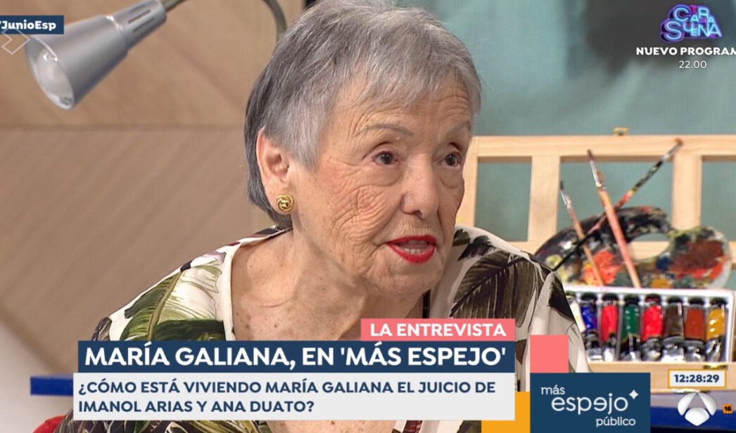 María Galiana en 'Espejo Público'