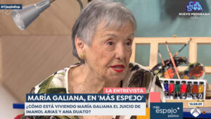 María Galiana en 'Espejo Público'