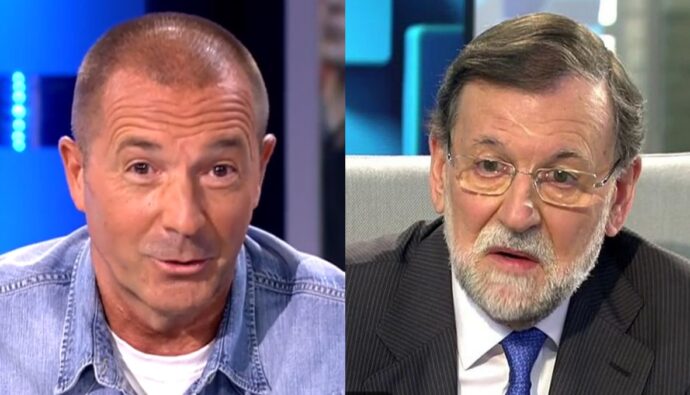 Manu Carreño y Mariano Rajoy