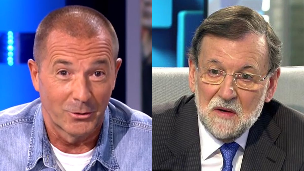 Manu Carreño y Mariano Rajoy