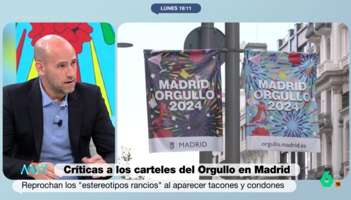 Gonzalo Miró en 'Más vale tarde'.