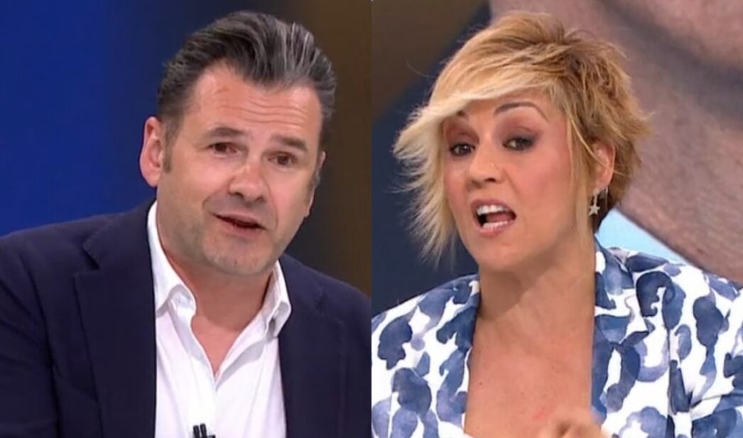 Iñaki López y Cristina Pardo en 'Más vale tarde'.