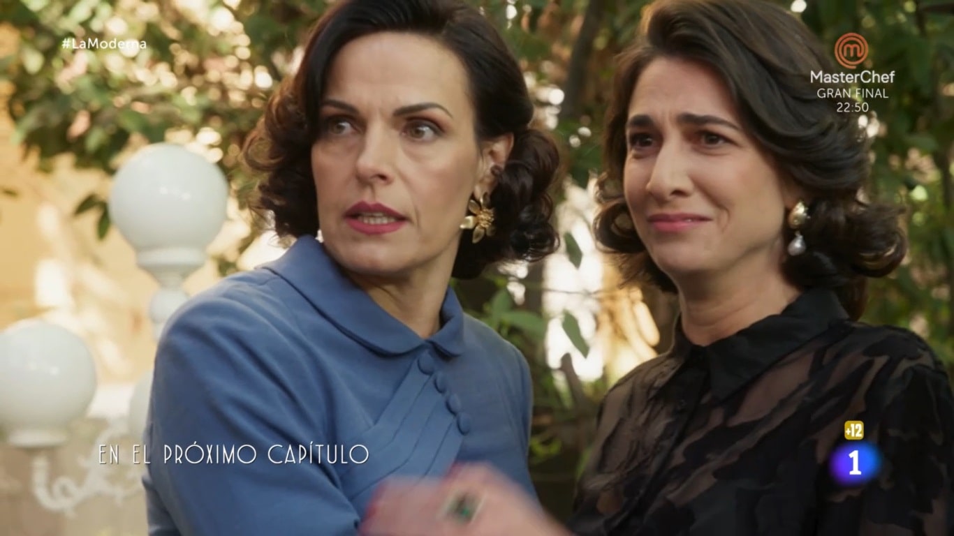 Doña Carla y Doña Bárbara en 'La Moderna'.