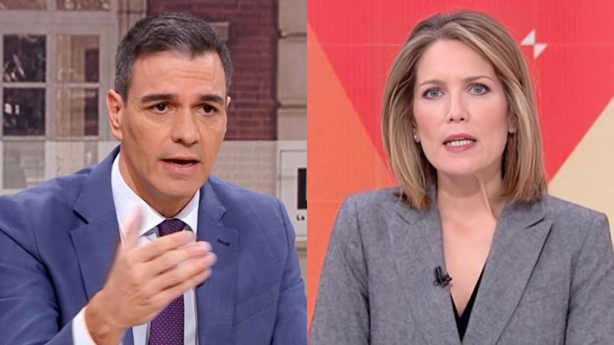 Pedro Sánchez y Silvia Intxaurrondo