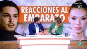 Sandra Barneda y César Muñoz en 'Así es la vida'.