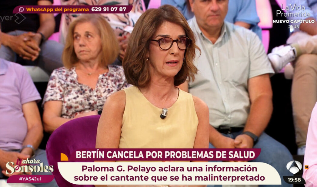 Paloma García-Pelayo en 'Y ahora Sonsoles'