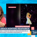 Laura Fa en 'Espejo Público' y Amaia Montero