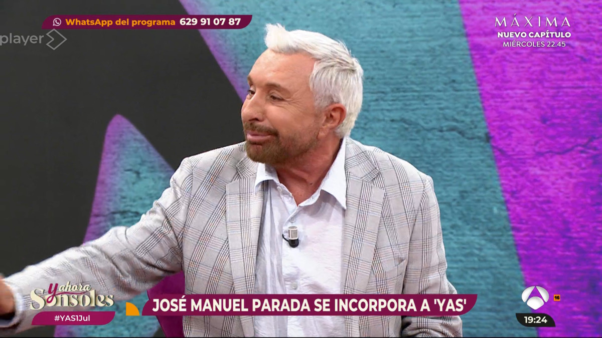 José Manuel Parada ficha como colaborador de 'Y ahora Sonsoles'