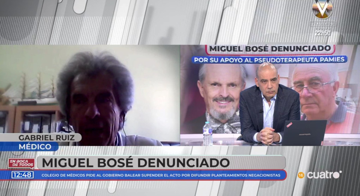 Un invitado canta las cuarenta así a Nacho Abad y acaba cortándole con la palabra en la boca