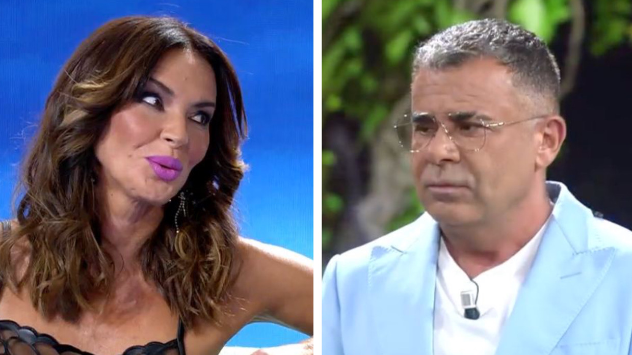 Olga Moreno y Jorge Javier en 'Supervivientes'