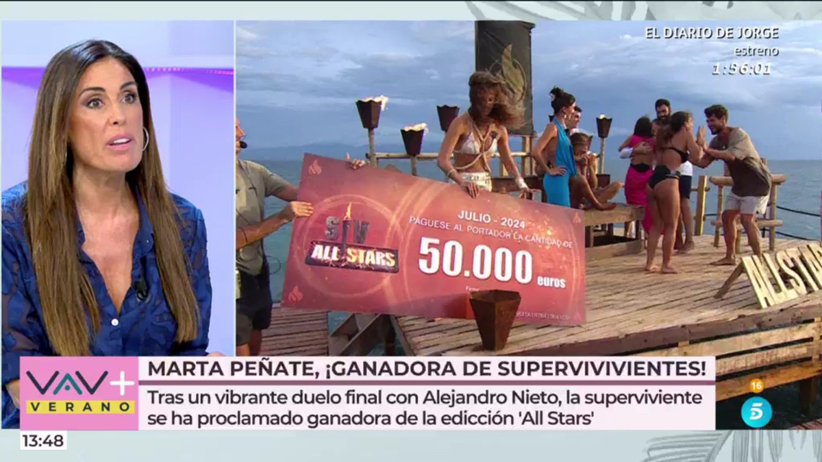 Isabel Rábago lanza la pregunta que muchos hacen de Marta Peñate y 'Supervivientes All Stars'