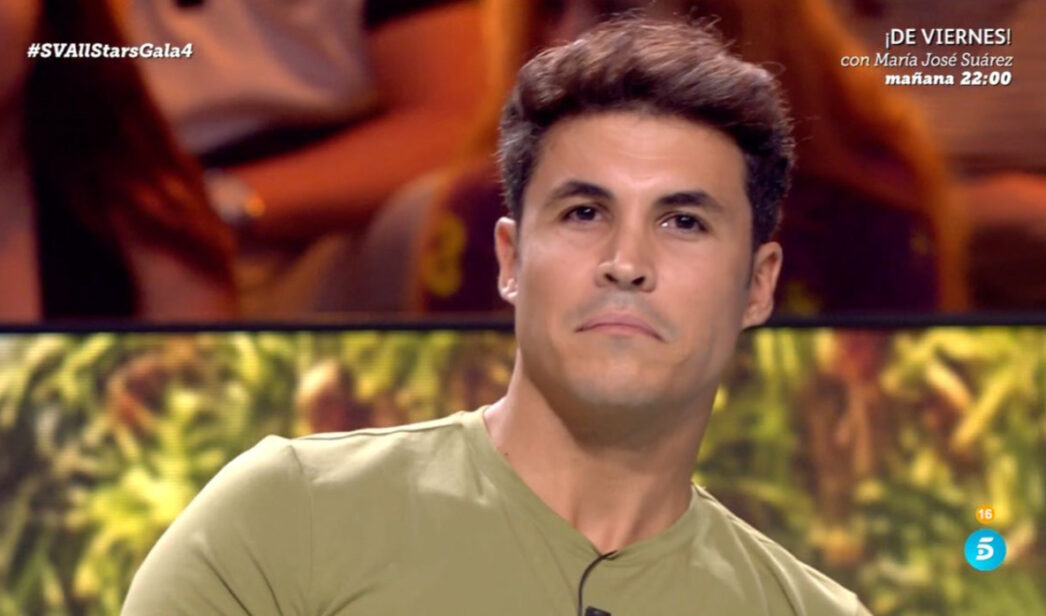 Kiko Jiménez en el plató de 'Supervivientes All Stars'