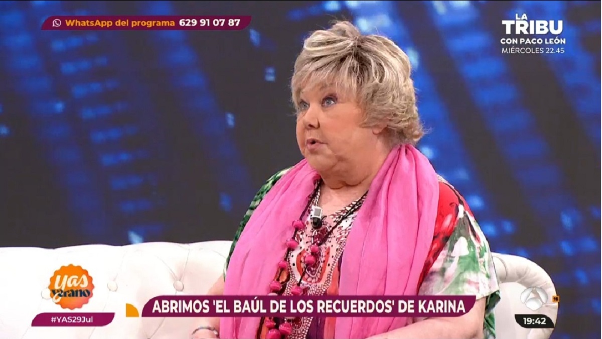 Karina consterna en 'Y ahora Sonsoles' con el deterioro de su estado de salud: "Estoy malilla"