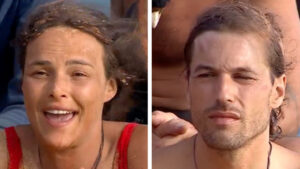 Marta Peñate y Abraham García en 'Supervivientes All Stars'.