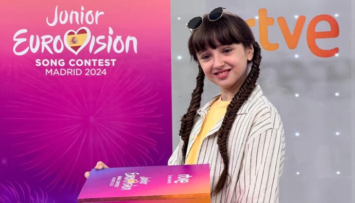 Chloe DeLaRosa, representante de España en Eurovisión Junior 2024.