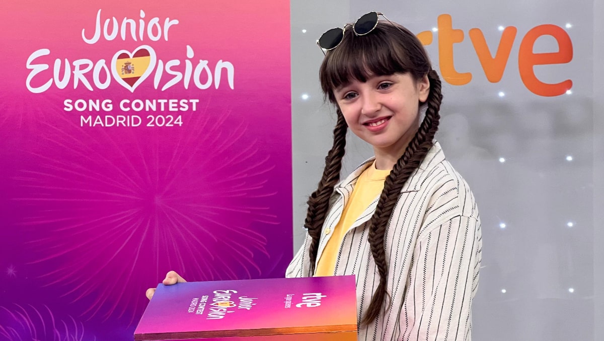 Chloe DeLaRosa, representante de España en Eurovisión Junior 2024.